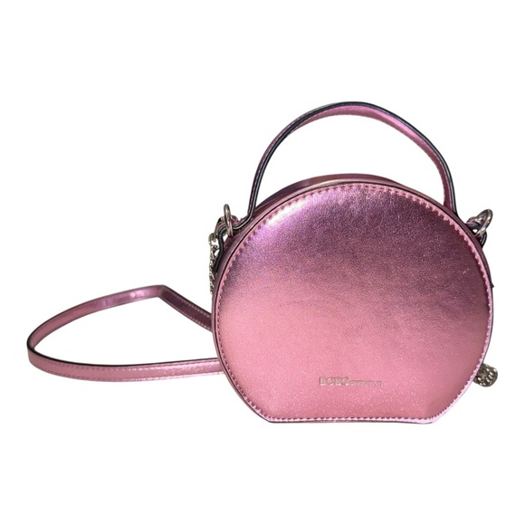 BCBGeneration Handbags - BCBGeneration Shimmering Pink Crossbody Bag
